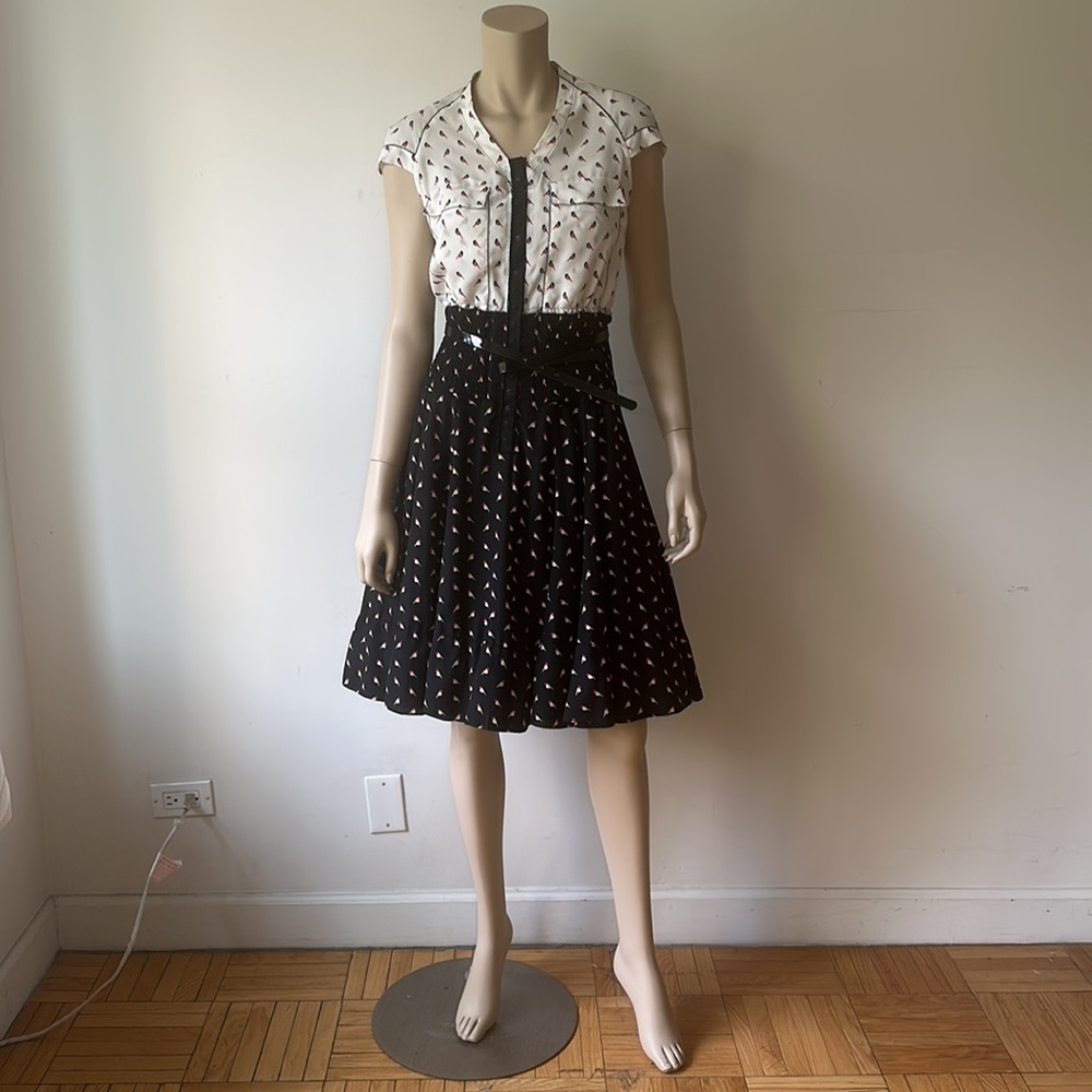New Byron Lars Fit and Flare dress size 4 $480